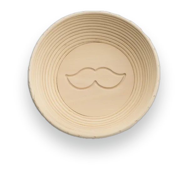 Košara z gravuro: Moustache