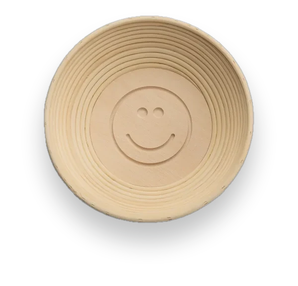 Košara z gravuro: Smiley