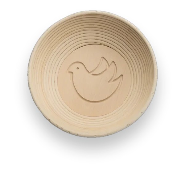 Košara z gravuro: Dove