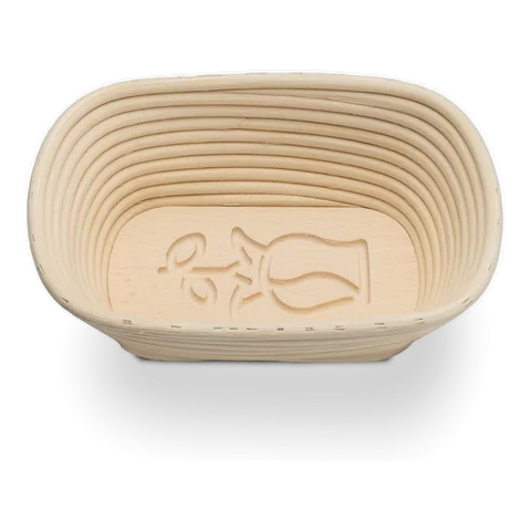 Engraved oval proofing baskets